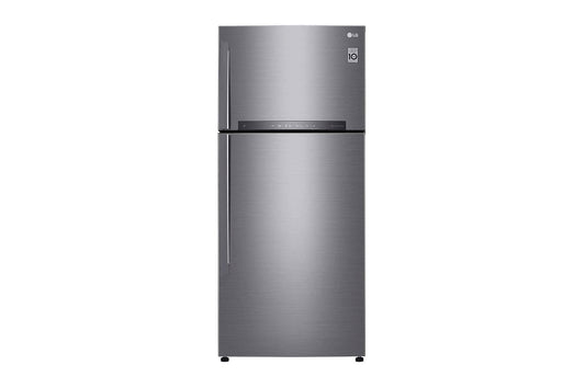 LG Top freezer Refrigerator 547L Gross Capacity, Smart Inverter Compressor, DoorCooling+™, Silver Color