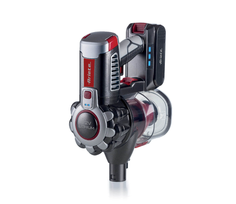 Ariete, 2722 Cordless Stick Cleaner 22.2V, 2IN1, Lithium, Red